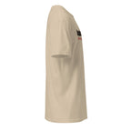Plain Sand t-shirt right side on a white background