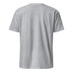 Sport Grey t-shirt back on a white background