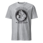 Sport Grey t-shirt with 'Bulldog Fitness Club' graphic on a white background