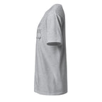 Plain Sport Grey t-shirt left side on a white background