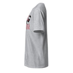 Plain Sport Grey t-shirt left side on a white background