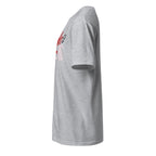 Plain Sport Grey t-shirt left side on a white background