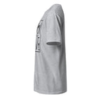 Plain Sport Grey t-shirt left side on a white background