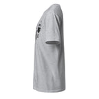 Plain Sport Grey t-shirt left side on a white background
