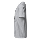 Plain Sport Grey t-shirt left side on a white background