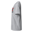 Gray t-shirt left side