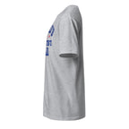 Sports Grey t-shirt left side on a white background