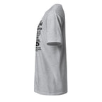 Sports Grey t-shirt left side on a white background