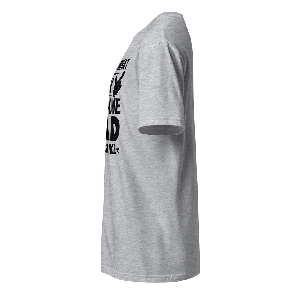 Sport Grey t-shirt left side on a white background