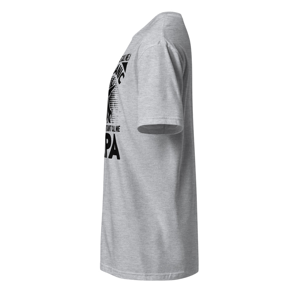 Sport Grey t-shirt left side on a white background