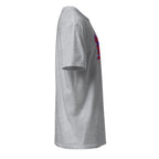Plain Sport Grey t-shirt right side on a white background