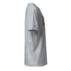 Plain Sport Grey t-shirt right side on a white background