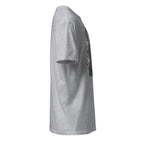 Plain Gray t-shirt right side on a white background