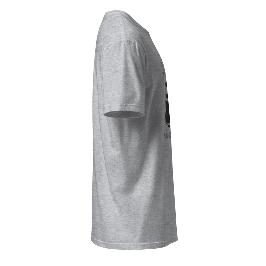 Plain Sport Grey t-shirt right side on a white background