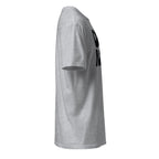 Ash t-shirt right side on a white background