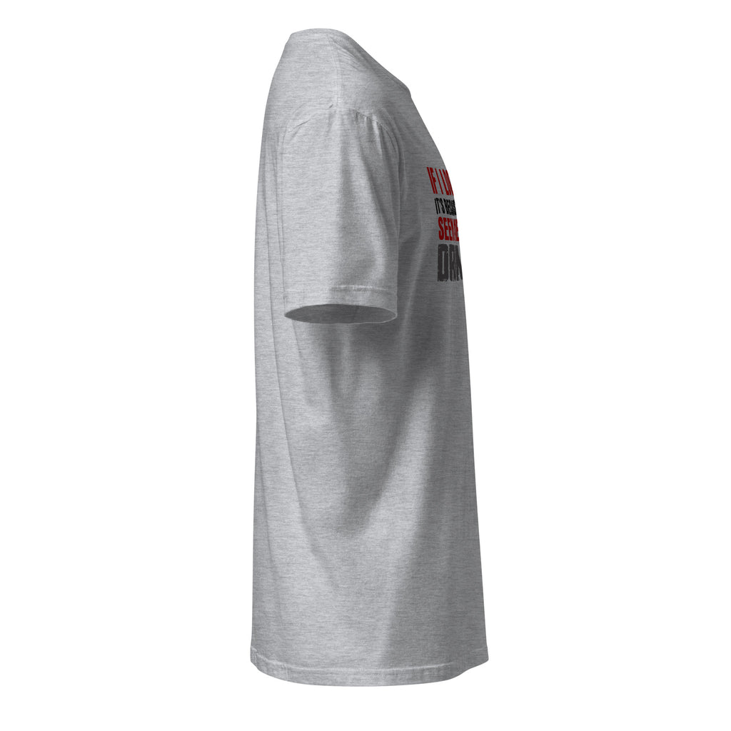 Gray t-shirt right side