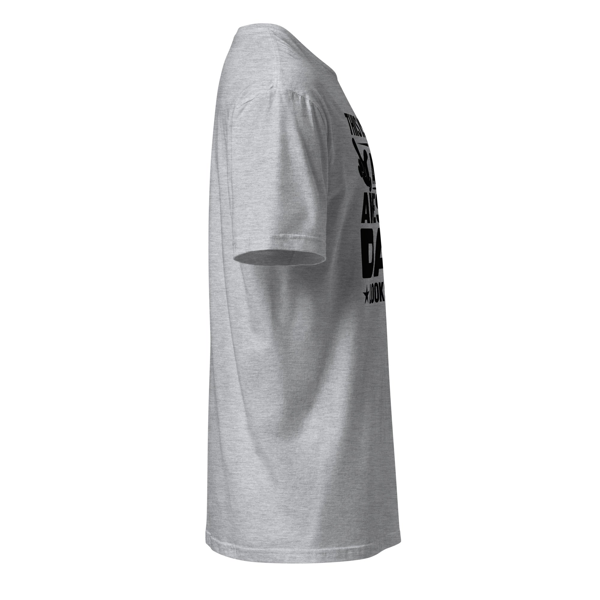 Sport Grey t-shirt right side on a white background