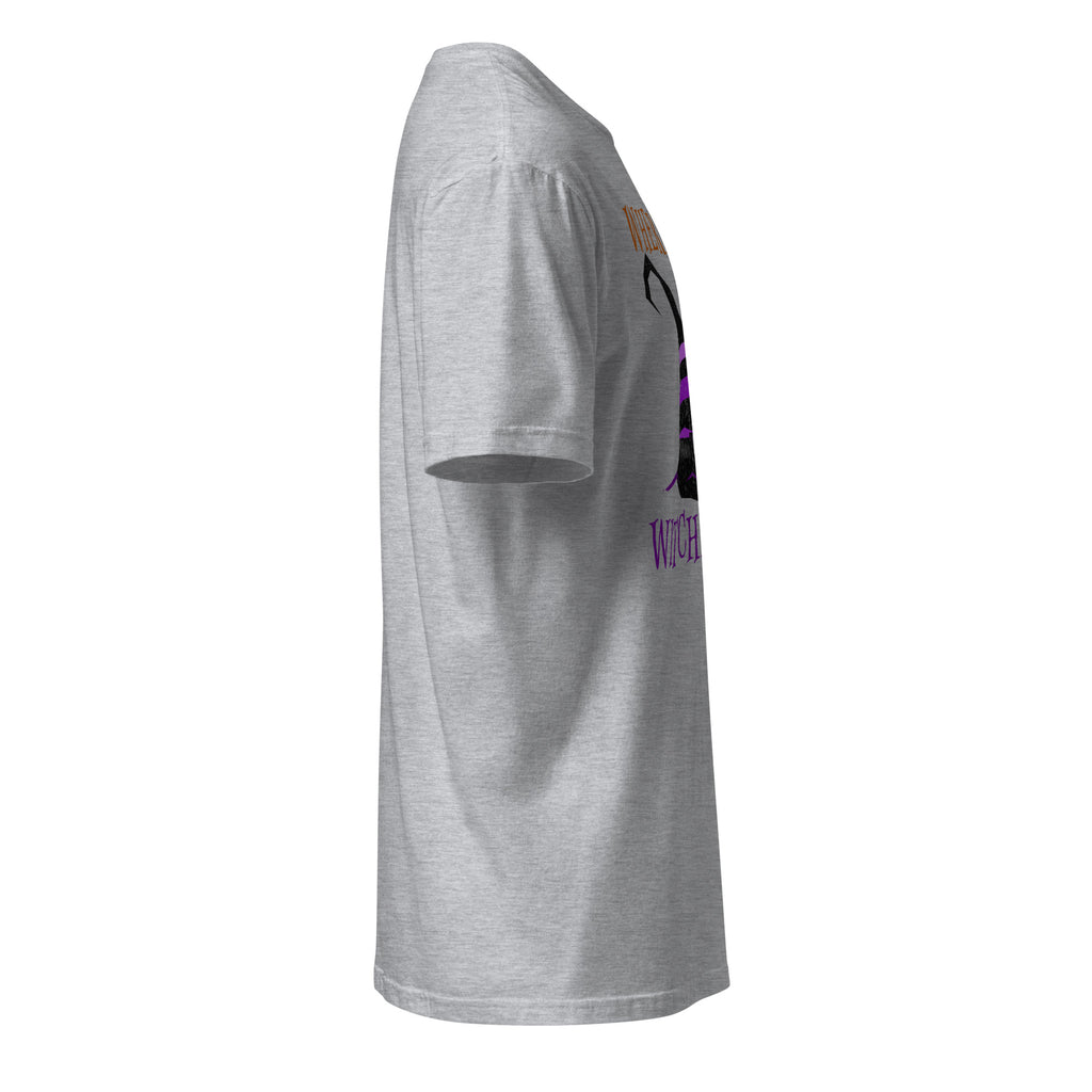 Right view of a sport grey t-shirt
