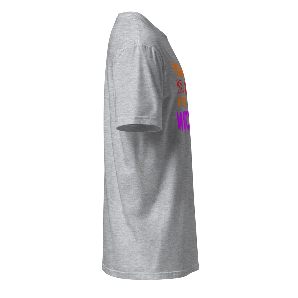 Right view of a sport grey t-shirt