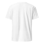White t-shirt on a white background