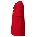 Red t-shirt left side