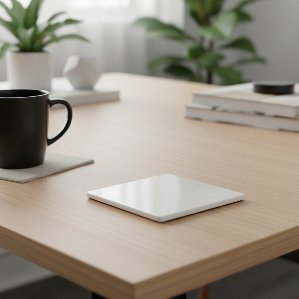 Upgrade your table game with this 4" x 4" gloss white Unisub MDF square coaster—the perfect blank canvas for your full-color custom designs. The high-gloss finish makes photos, logos, monograms, and artwork pop, while the durable MDF core keeps your coaster looking sharp for the long haul.
Great for housewarming gifts, wedding favors, business promos, home bars, or everyday use. Use them as a single statement piece or create a matching set for a coordinated, custom vibe. Pair with a holder for an elevated g